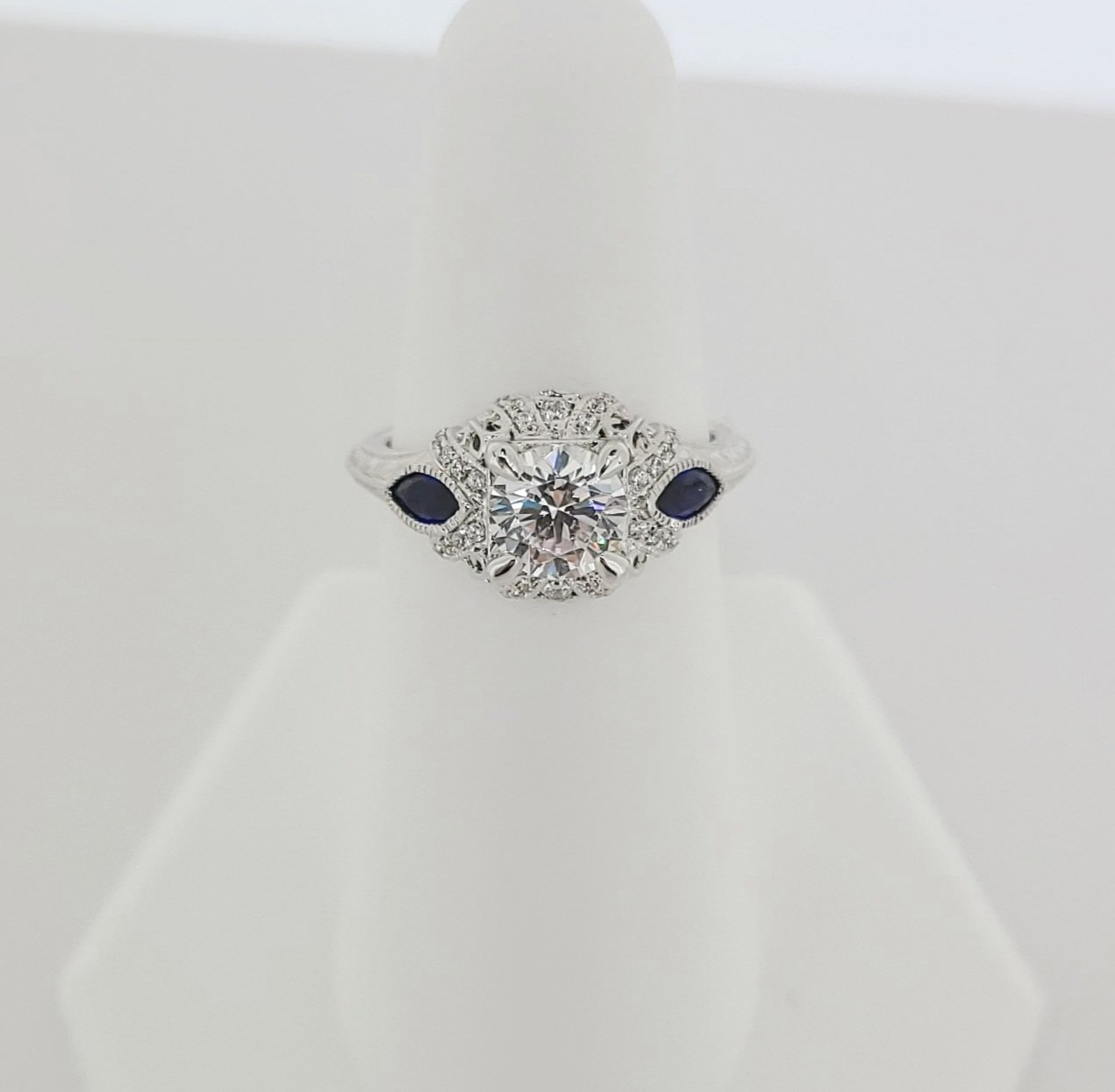 gabriel & co engagement ring