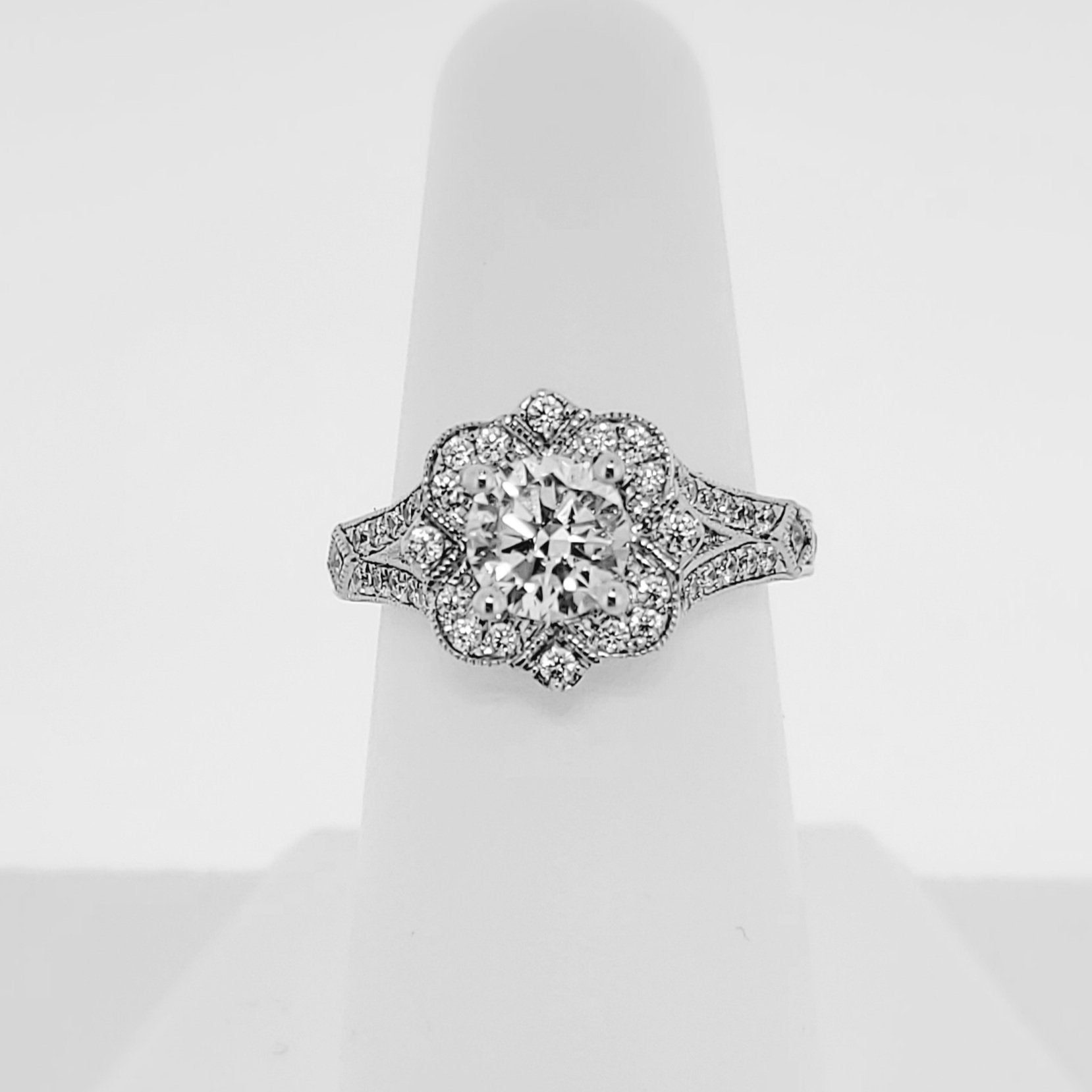 gabriel & co engagement ring