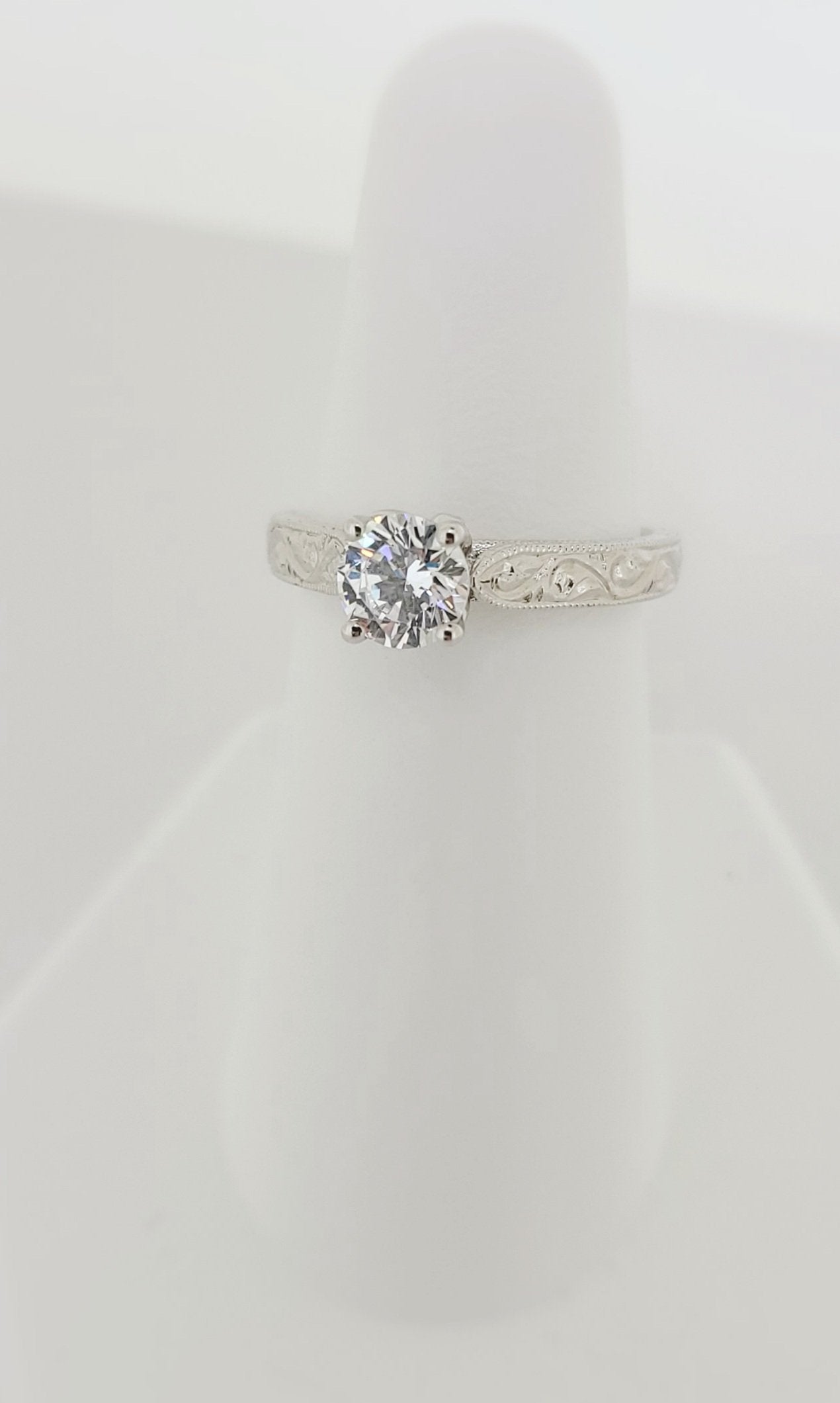 gabriel & co engagement ring